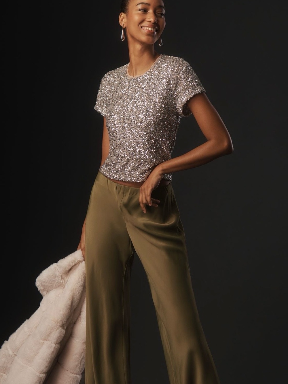 Anthropologie Tilda Pull-On Wide Leg Pants, NWT